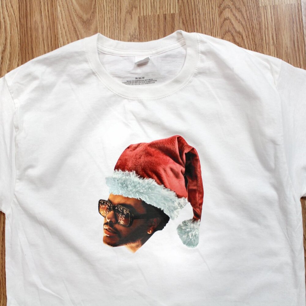 The Weeknd Custom Christmas T-Shirt